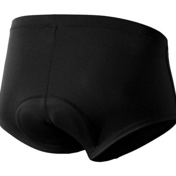 Mysenlan Womens Bicycle Shorts Size L Cycling Black Padded NWT !! - Picture 8 of 12